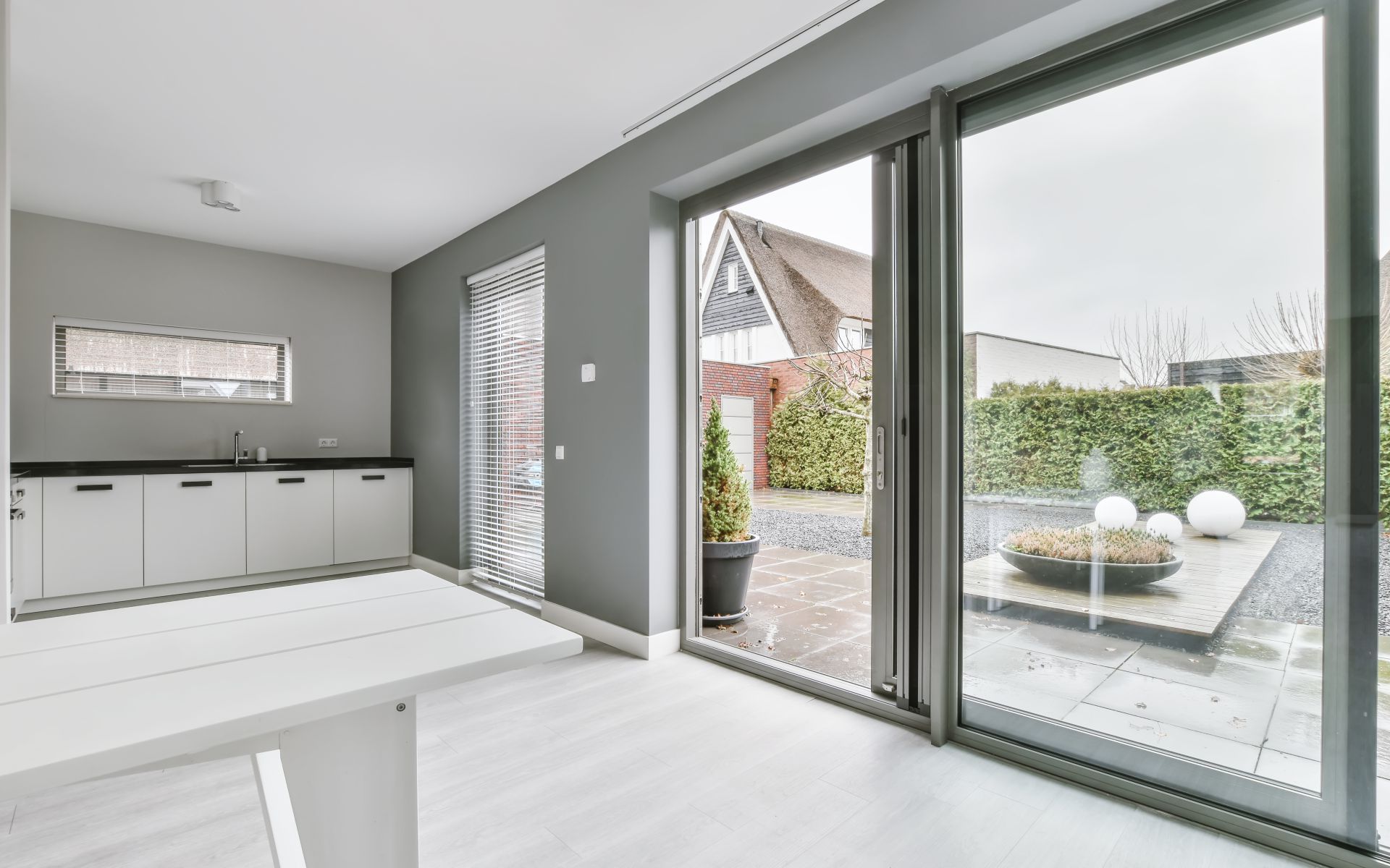 Clean modern finishes